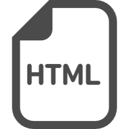 HTMLアイコン